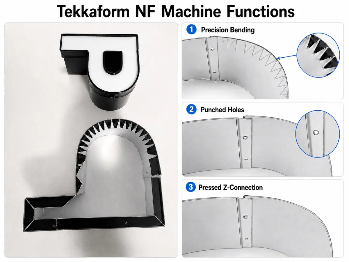 Complex trim-cap forms
