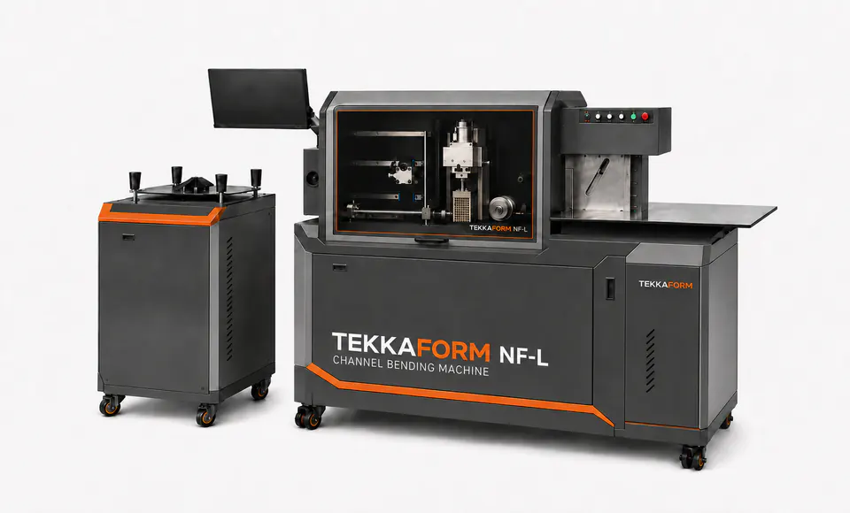 Tekkabend NF-L value-focused channel bender machine