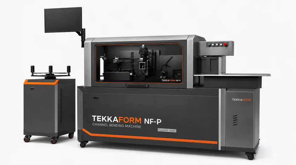 Tekkabend NF-P advanced channel bender machine